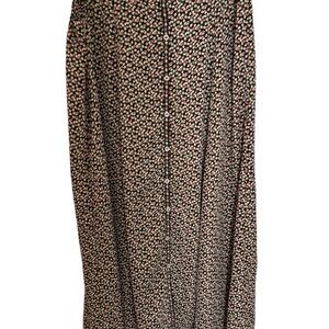 Floral Button-Down Skirt by Max Studio